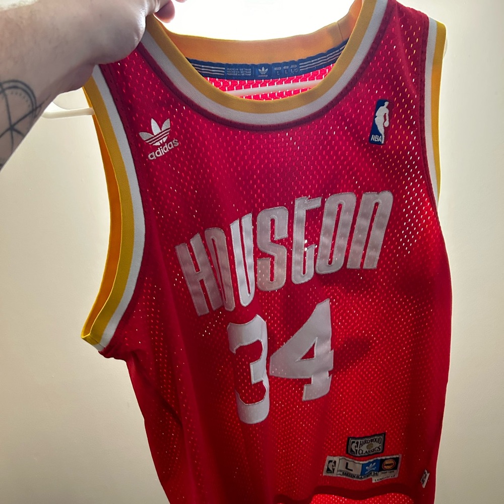 Retro Houston rockets hakeem olajuwon jersey